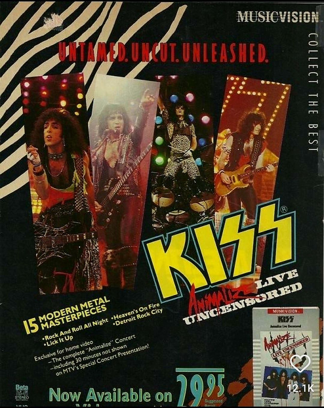 On this day in #KISSTORY - April 19, 1985 - The platinum #KISS