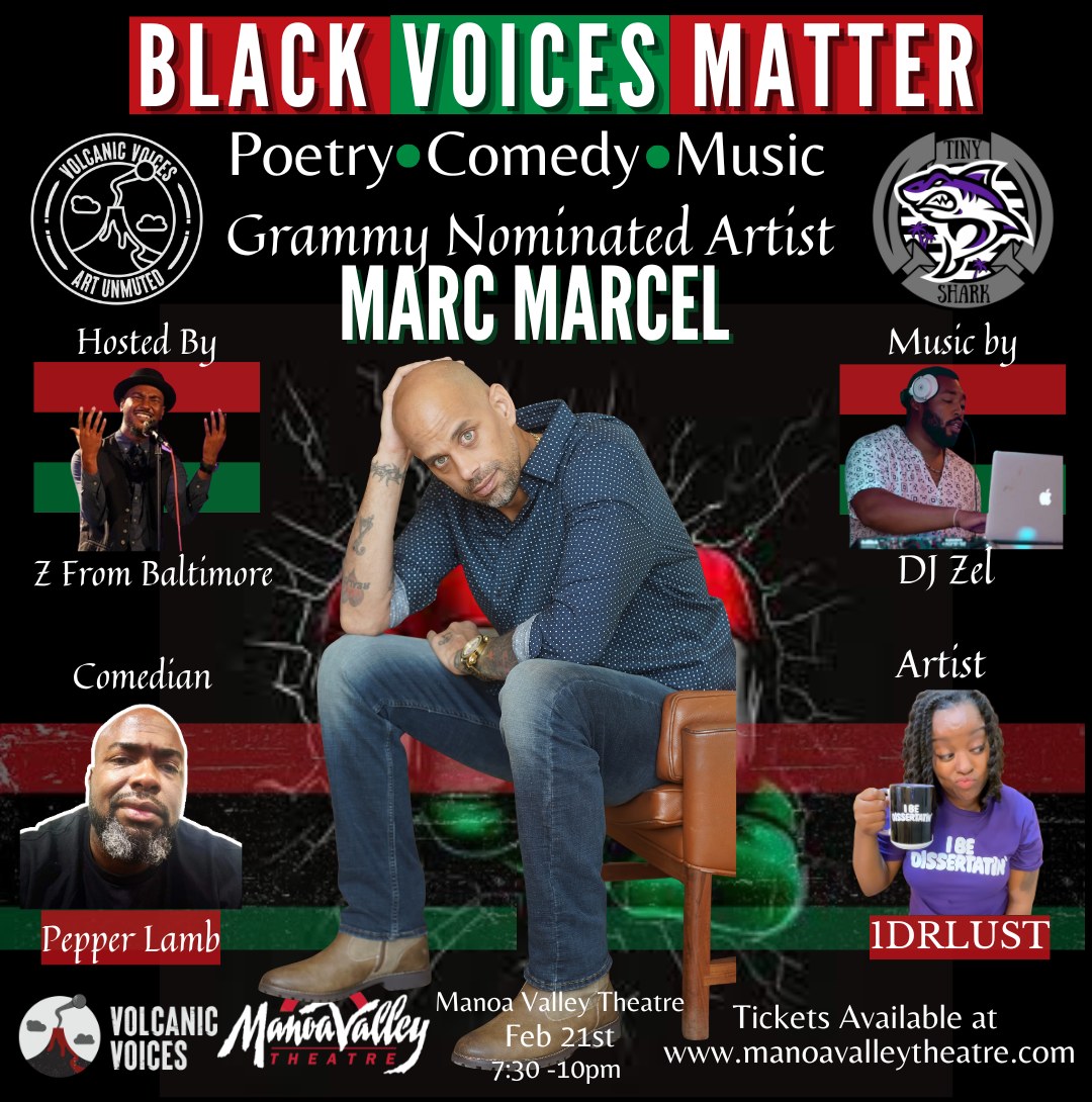 Manoa - BLACK VOICES MATTER IS BACK AT MVT — TOMORROW NIGHT! 🔥 ...
