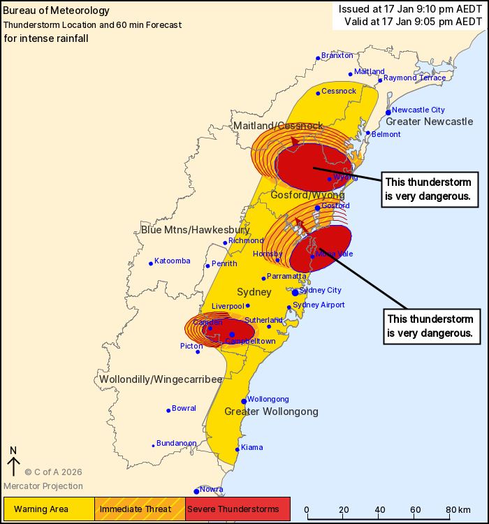 The Sounds - ⚠️ SEVERE THUNDERSTORM WARNING ⚠️ The Bureau of ...