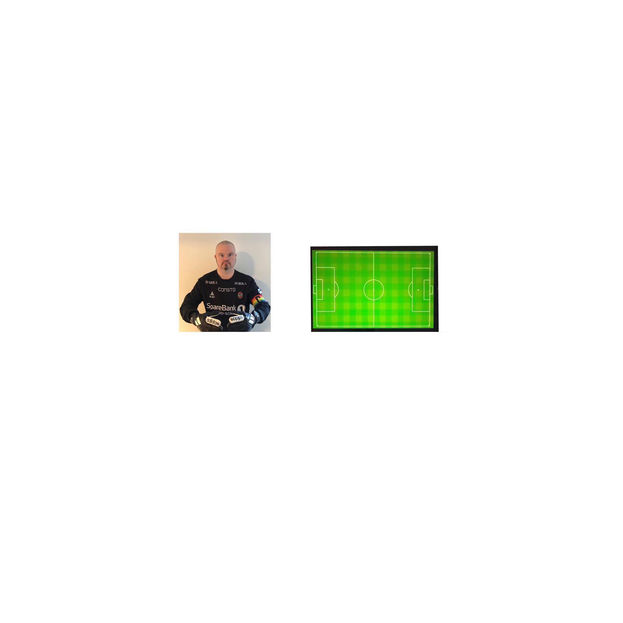 Bare Keeper Spiller Lag Kaptein Manager sjef for Laget på Banen FFF ...