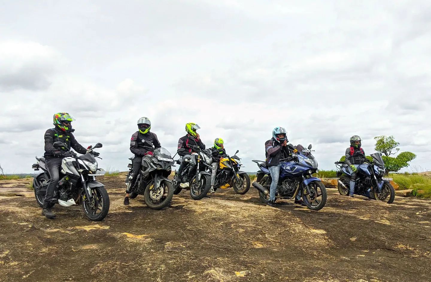 OneLifeRideIt - A group of bikers fullfill with fun