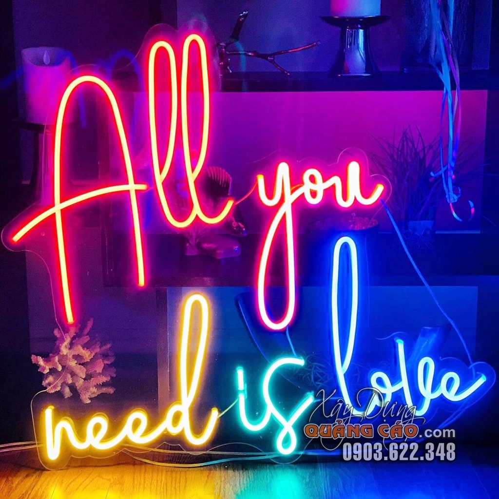 CHỮ LOGO MICA DECAL - ĐÈN NEON LED Quảng Cáo - Home