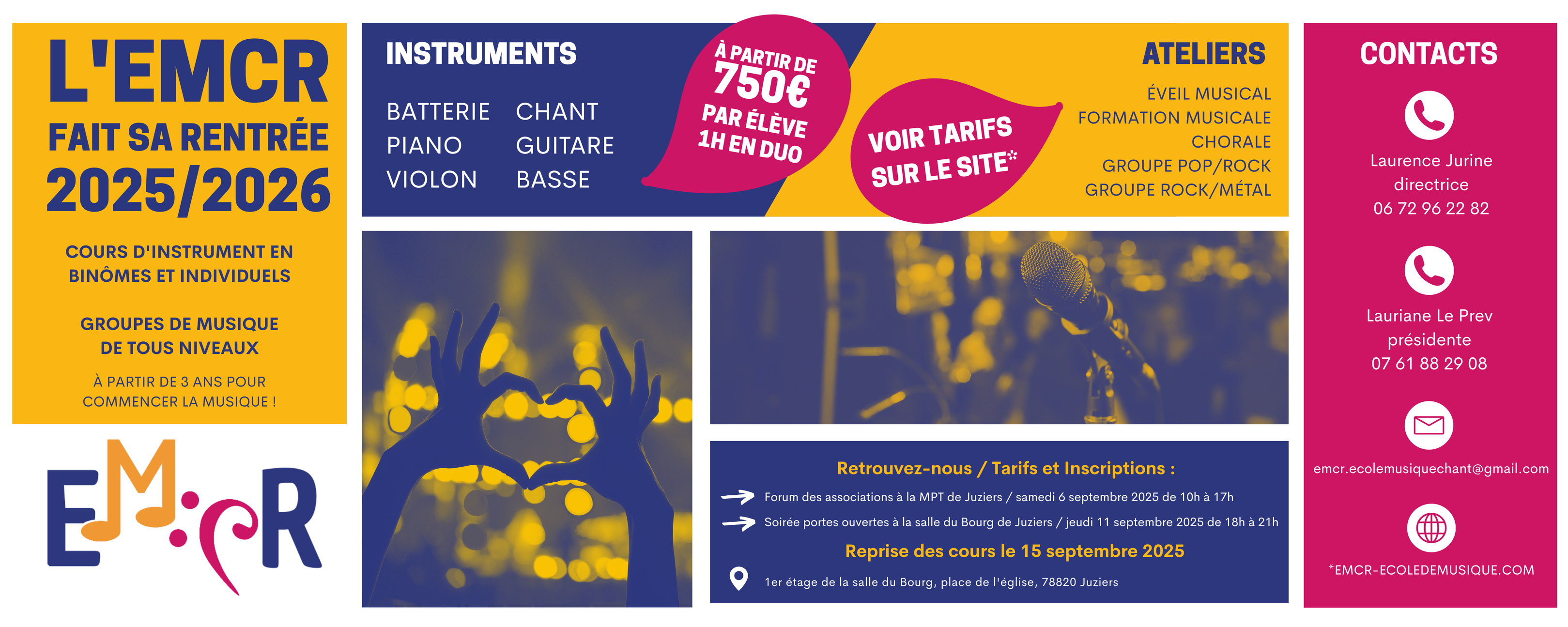 EMCR -... - EMCR - Ecole de Musique et Chant des Ruisselets