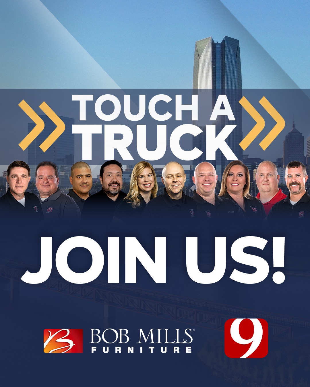 Join us for a fun and interactive Touch-A-Truck event at Bob Mills