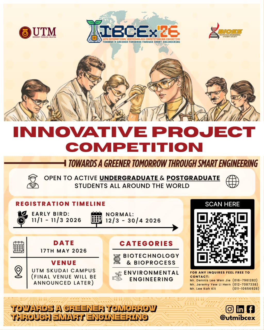 12th International Biotechnology Competition and Exhibition 2026 ...