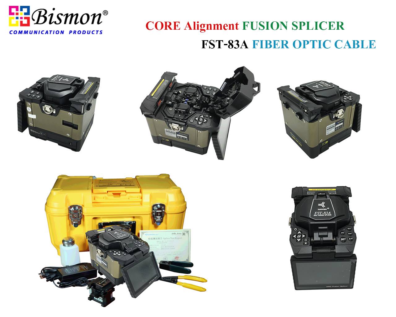 Bismon CO.,LTD - New! FST-83A Fusion Splicer Core... | Facebook