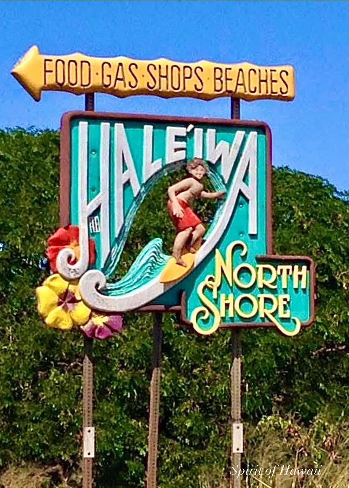 North Shore's Famous Haleiwa Signs 🌺 Oahu, Hawaii