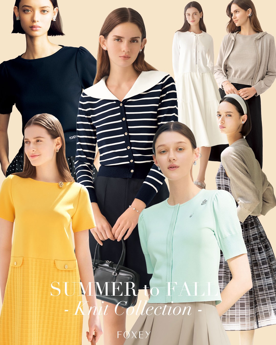 ⭐️FOXEY NEW YORK⭐️ティアードワンピース New Season with FOXEY NEW YORK . ボディラインをすっきり見せる