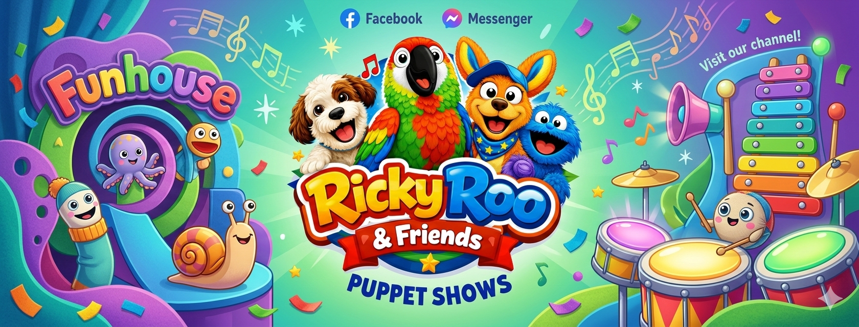 Ricky Roo & Friends Puppet Shows
