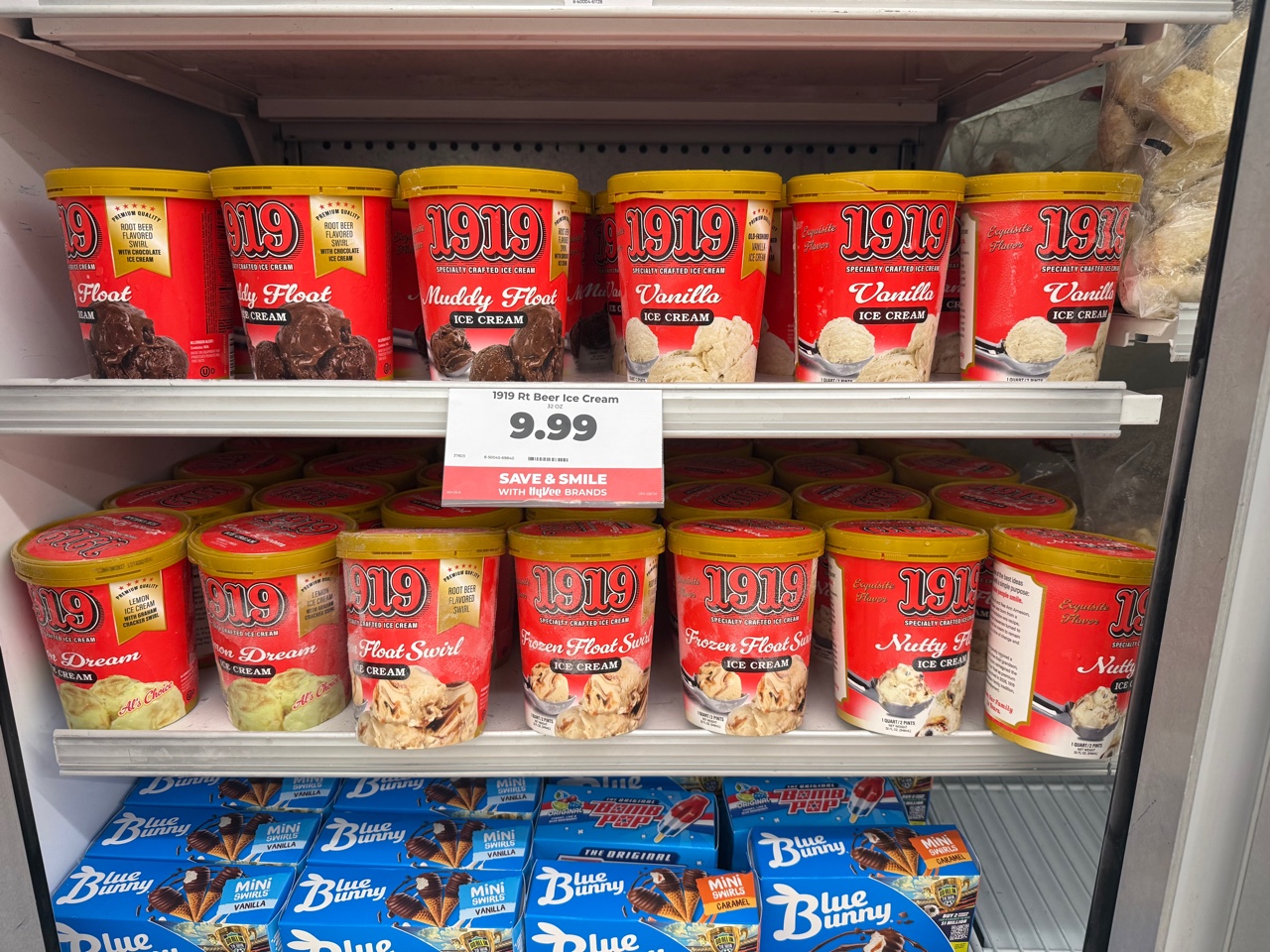 Hy-Vee introduces 1919 ice cream at their store