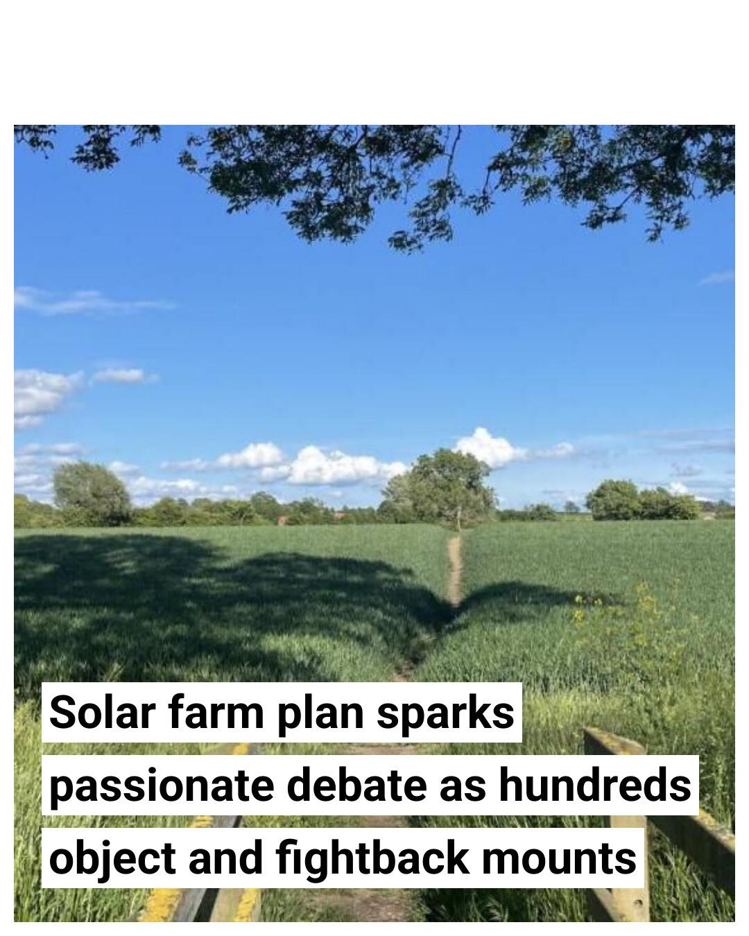 The Northern - Controversial plans for a solar farm in the North ...