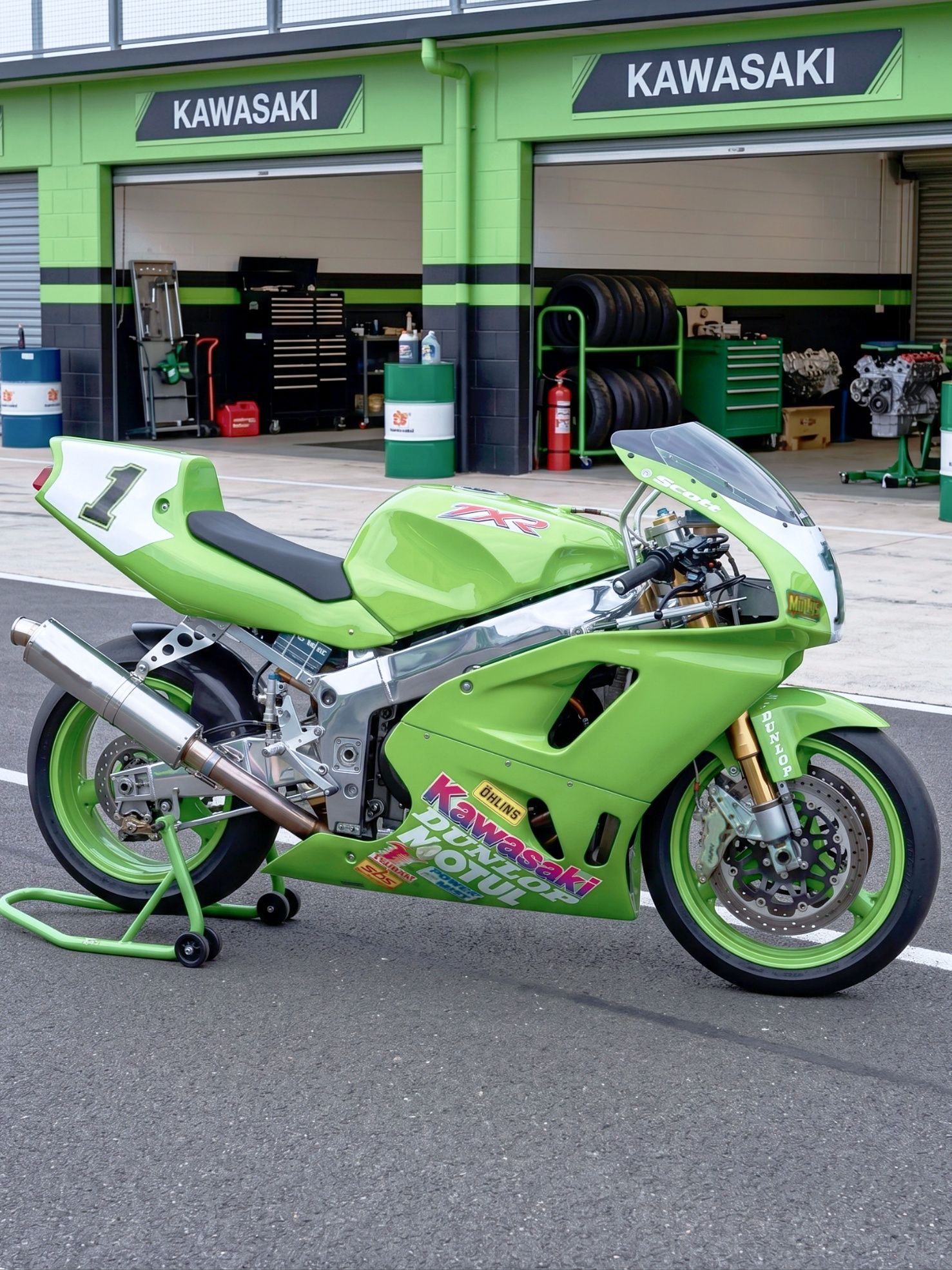 Kawasaki ZXR750R: 1993 World Superbike Championship winner