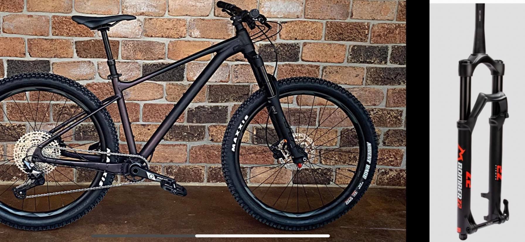 Swapping to Marzocchi Bomber Z2 fork on 2020 Giant Trance 3