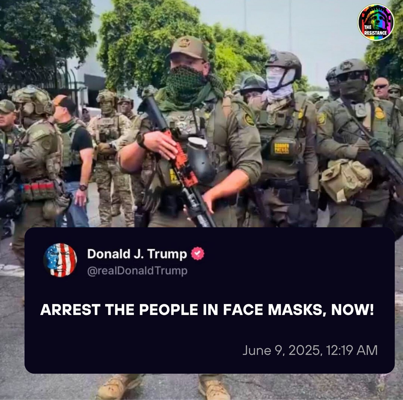 The Resistance - A rare moment of agreement with Dear Leader: | Facebook