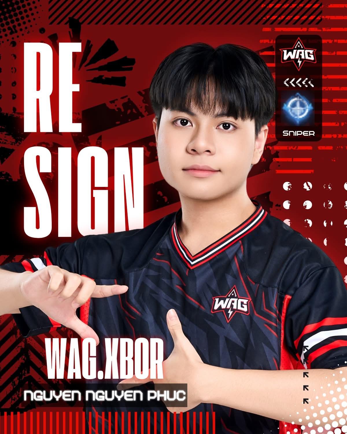 WAG - 🔥 CHÍNH THỨC: WAG RESIGN – XBOR TIẾP TỤC GẮN BÓ 🔥 Đội tuyển WAG ...
