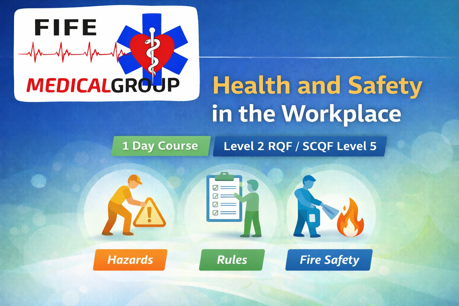 Fife - 🦺⚠️ Health and Safety in the Workplace – 1 Day Course Health and ...