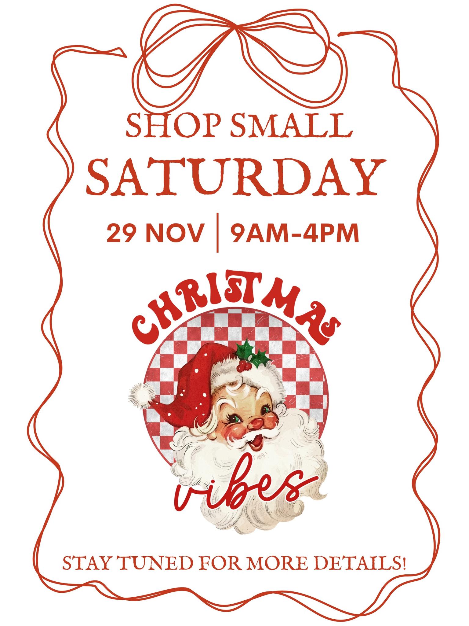 Shop Small Saturday