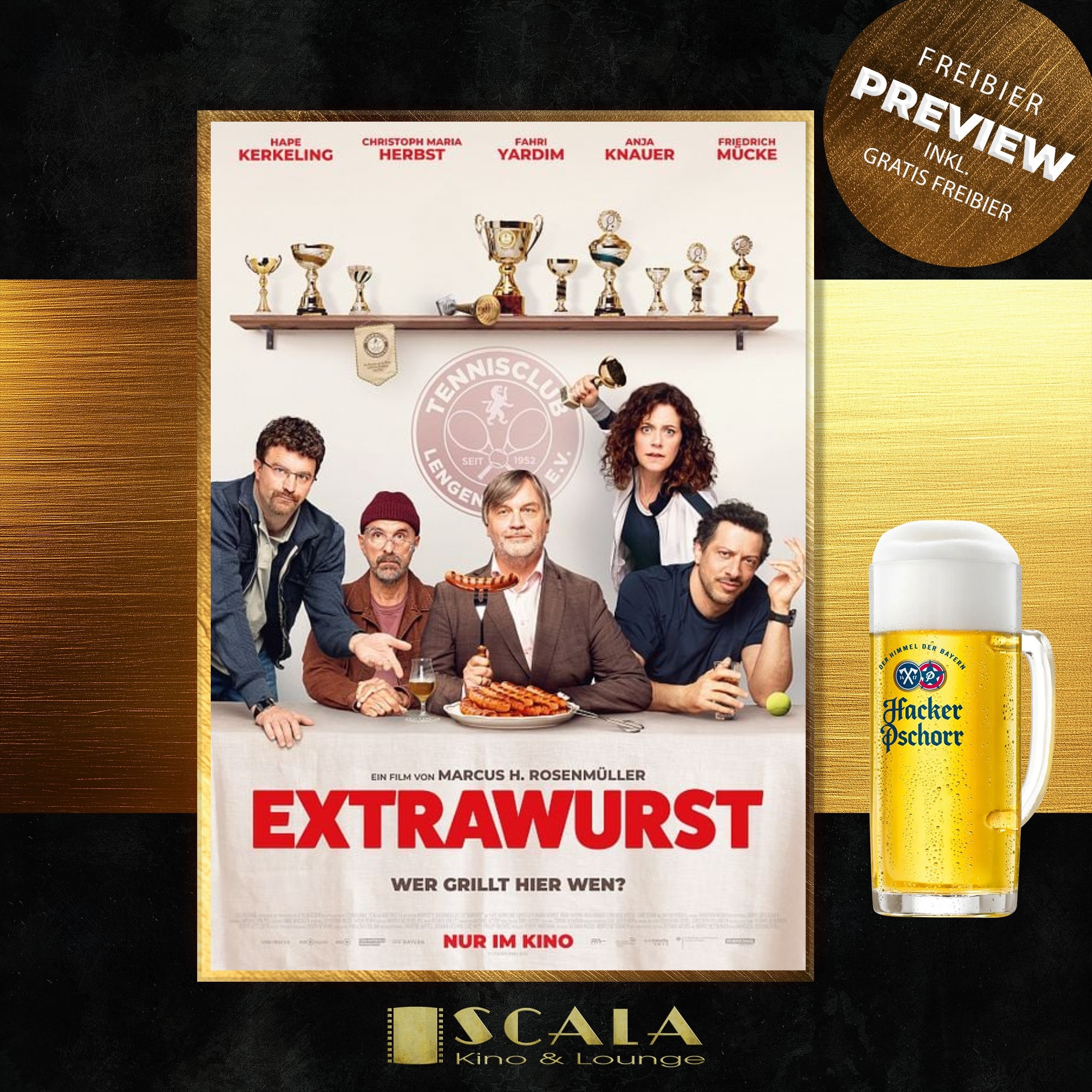 SCALA - 🎬 Mehr als nur Kino: EXTRAWURST schon VOR dem offiziellen Start ...