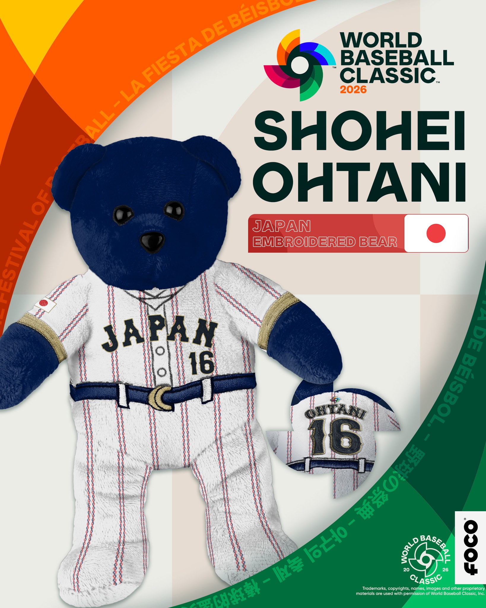 FOCO released new products to celebrate the 2026 World Baseball