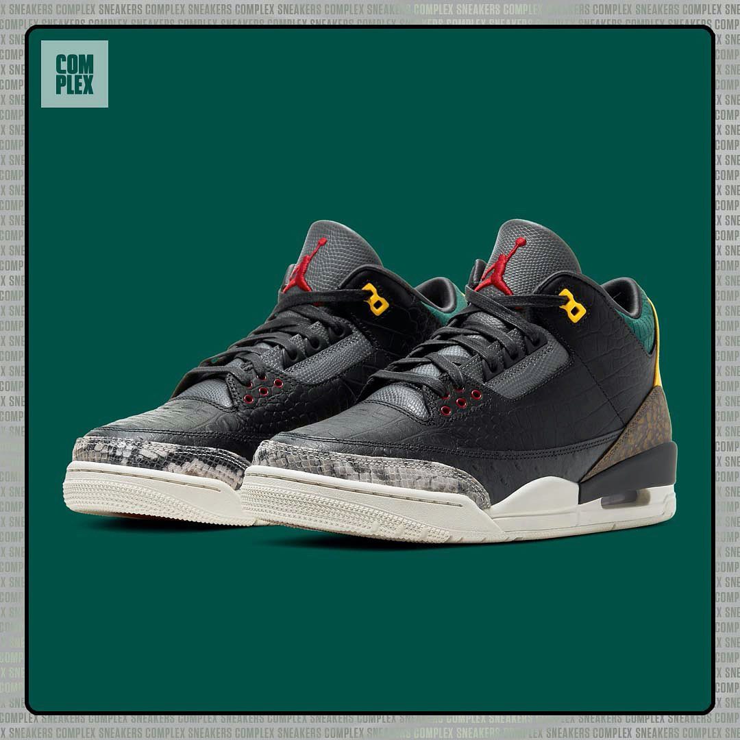 A month away from the next “Animal Instinct” Air Jordan 3 🐊