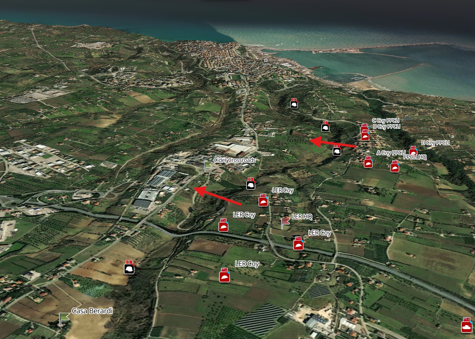 Project - The Gully (10–15 December 1943) 1st Canadian Infantry ...