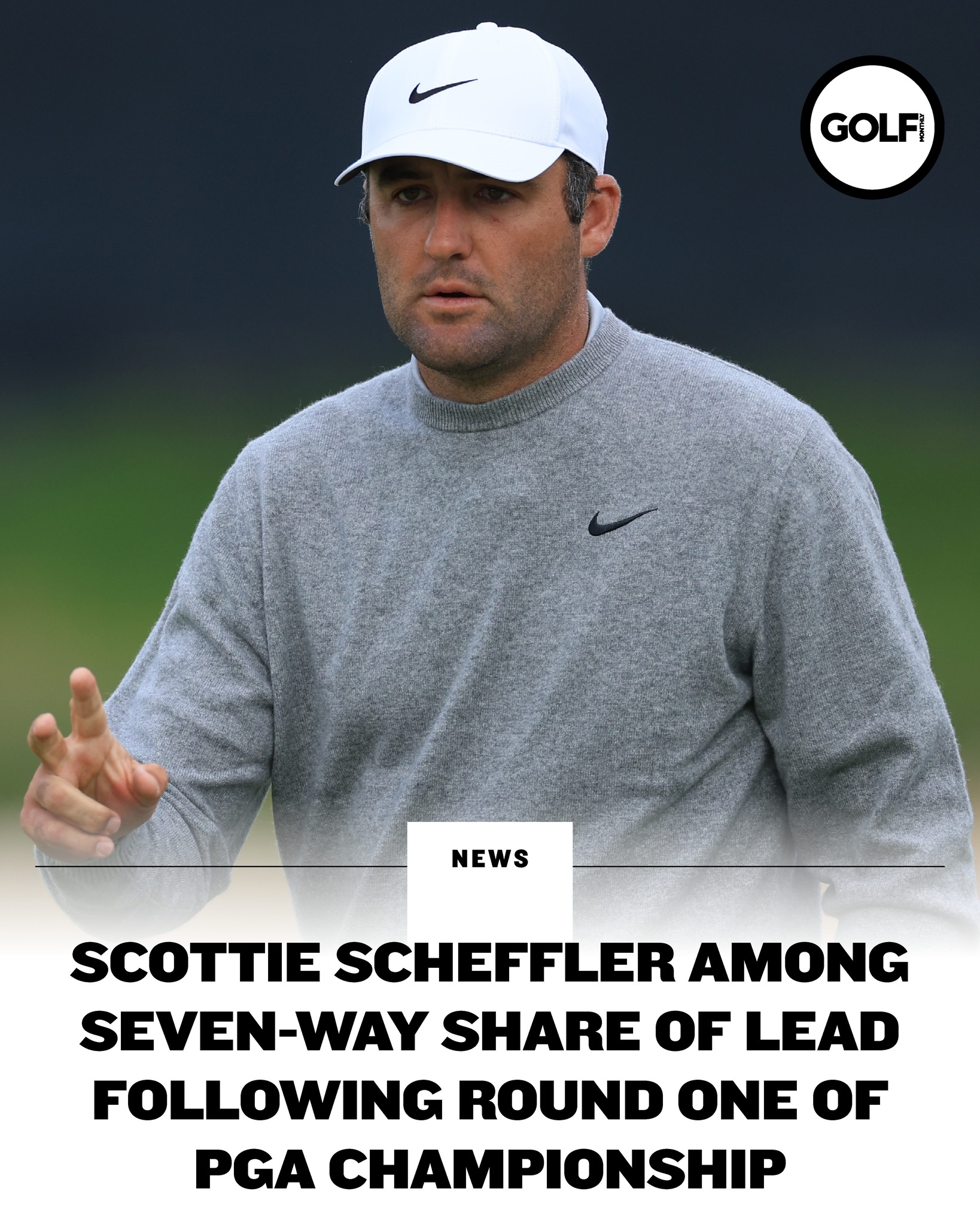 Alex Smalley leads the PGA Championship. ?
