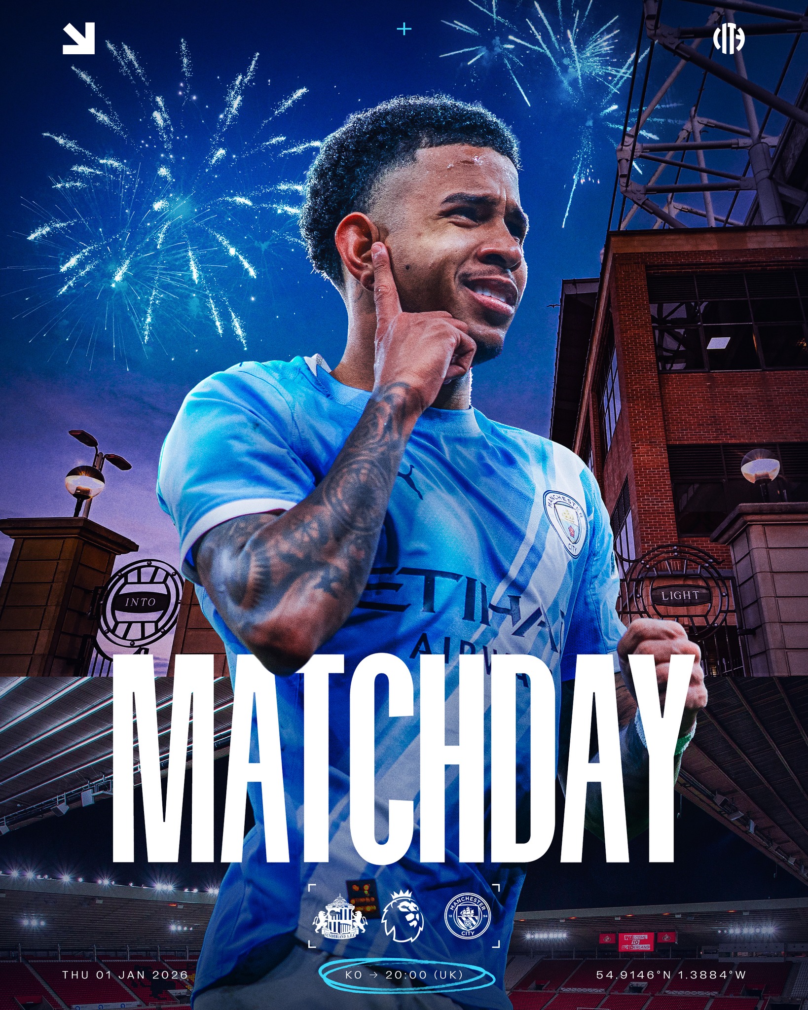 Manchester - Kicking off 2026 at the Stadium of Light! 🎆 | Facebook