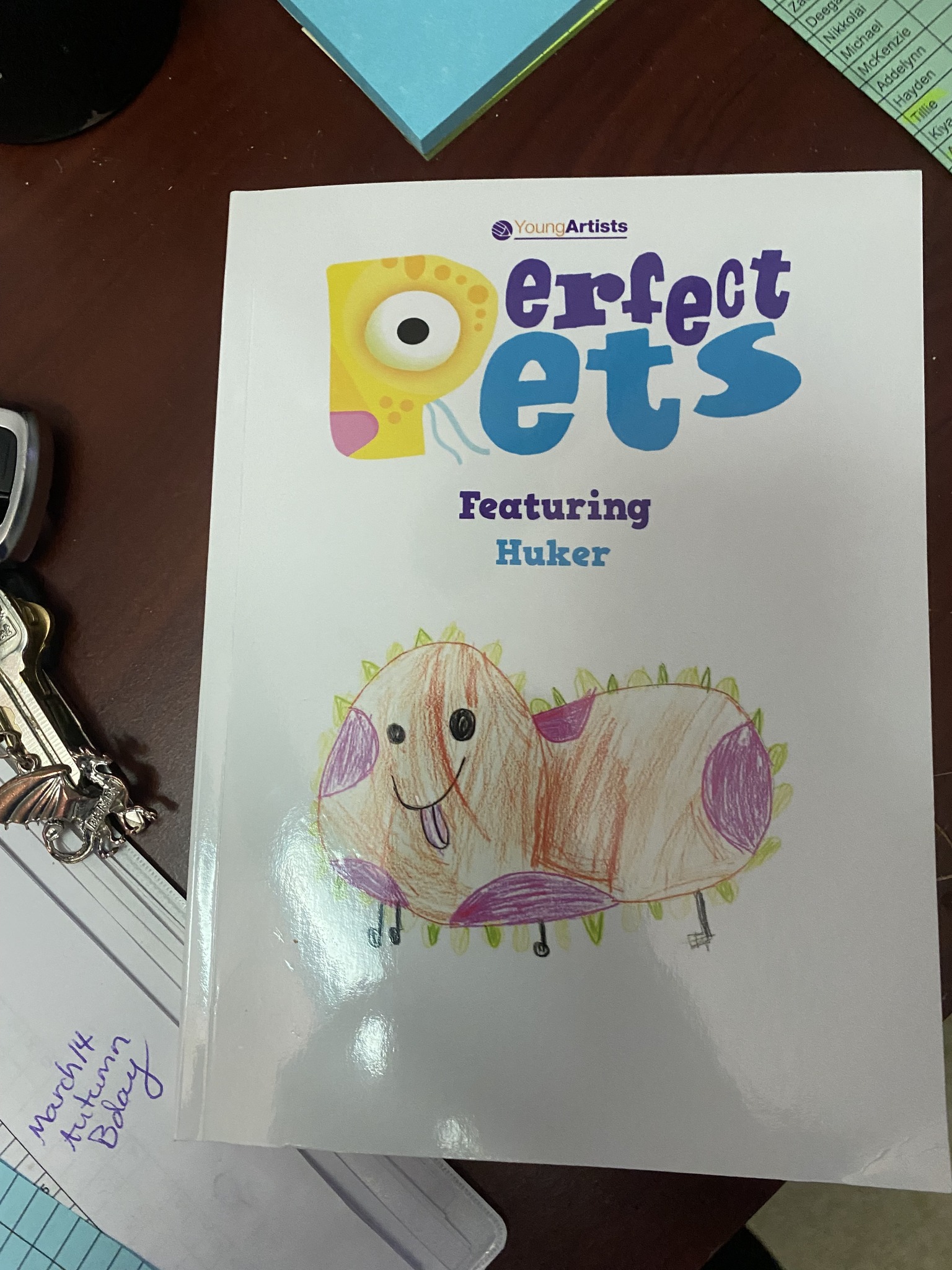 Our students are publish artists! Over 50 students won the perfect