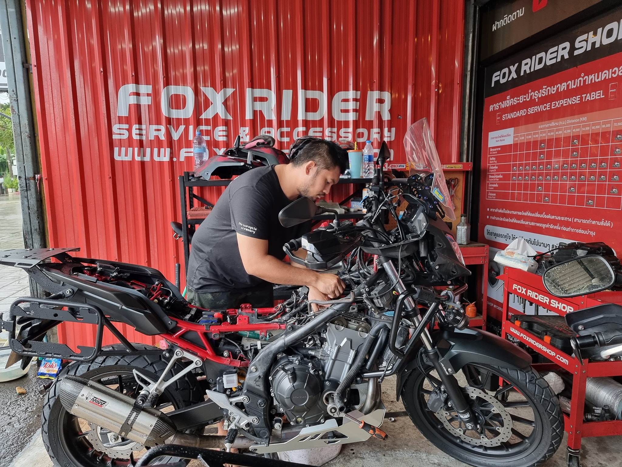 Fox Rider Shop - #ส่งงานย้อนหลัง 🦊 CB500X...