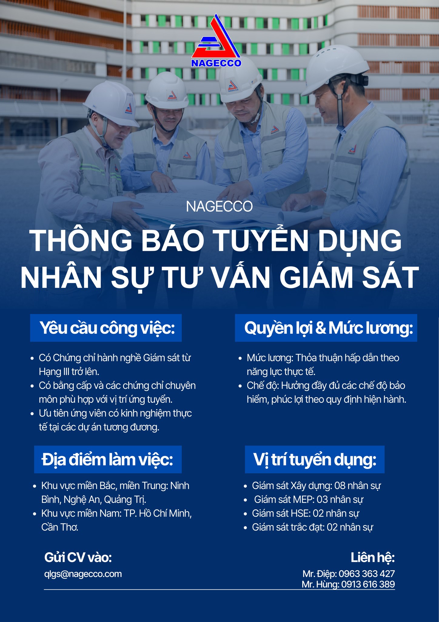 🌟[NAGE... - Công Ty Cổ Phần Tư Vấn Xây Dựng Tổng Hợp - Nagecco | Facebook
