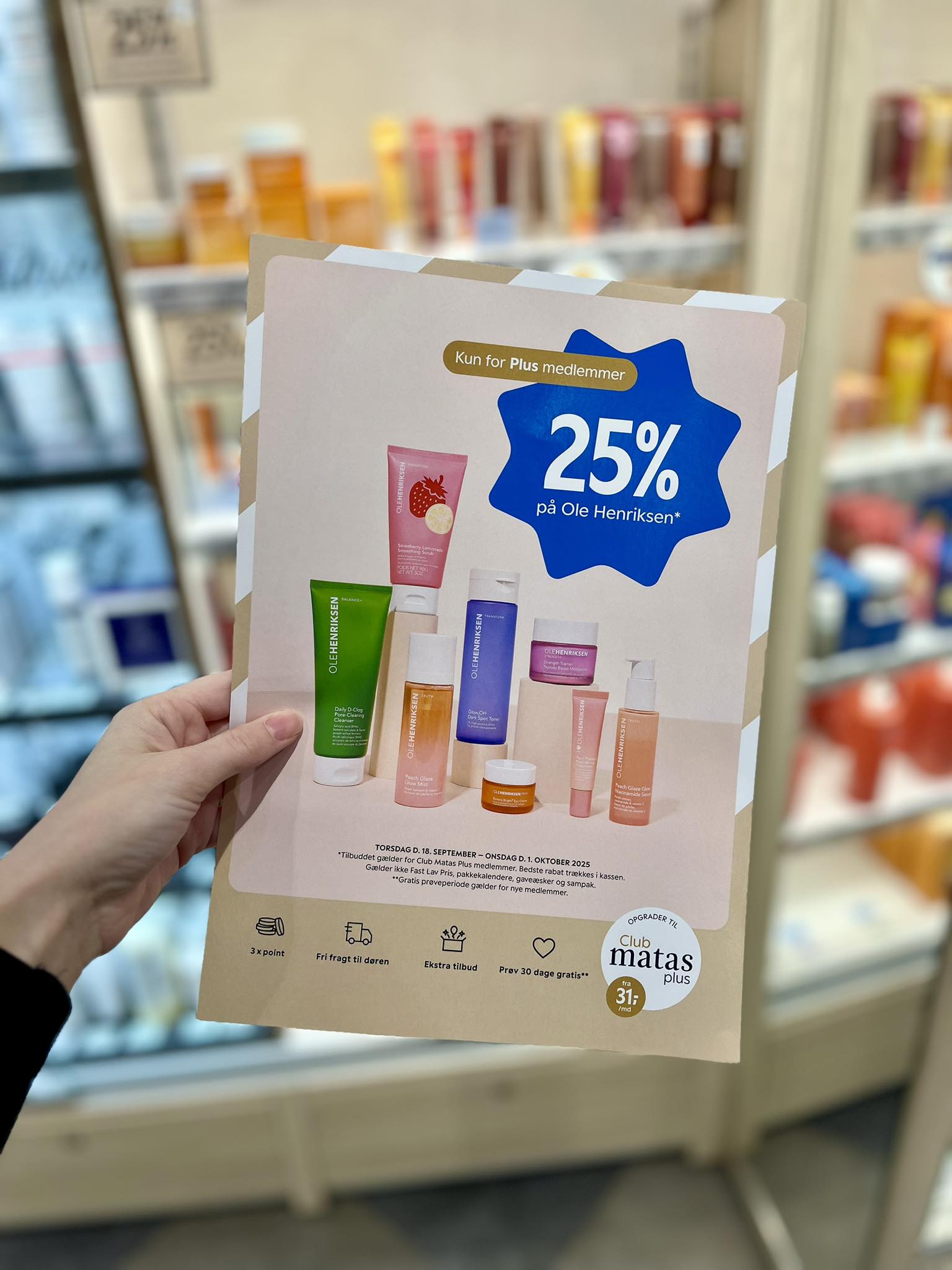 Matas - 🧡25% på Ole Henriksen*🧡 🧡Er du ClubMatas Plus medlem kan du nu ...