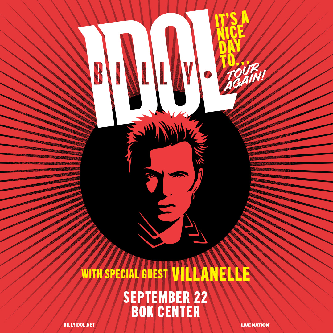 BOK - September 22 just got a little louder. ⚡️ Billy Idol will