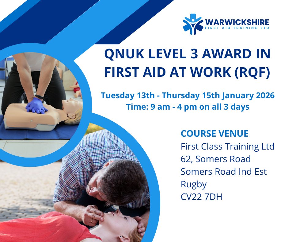 Warwickshire First Aid Training Ltd | Rugby