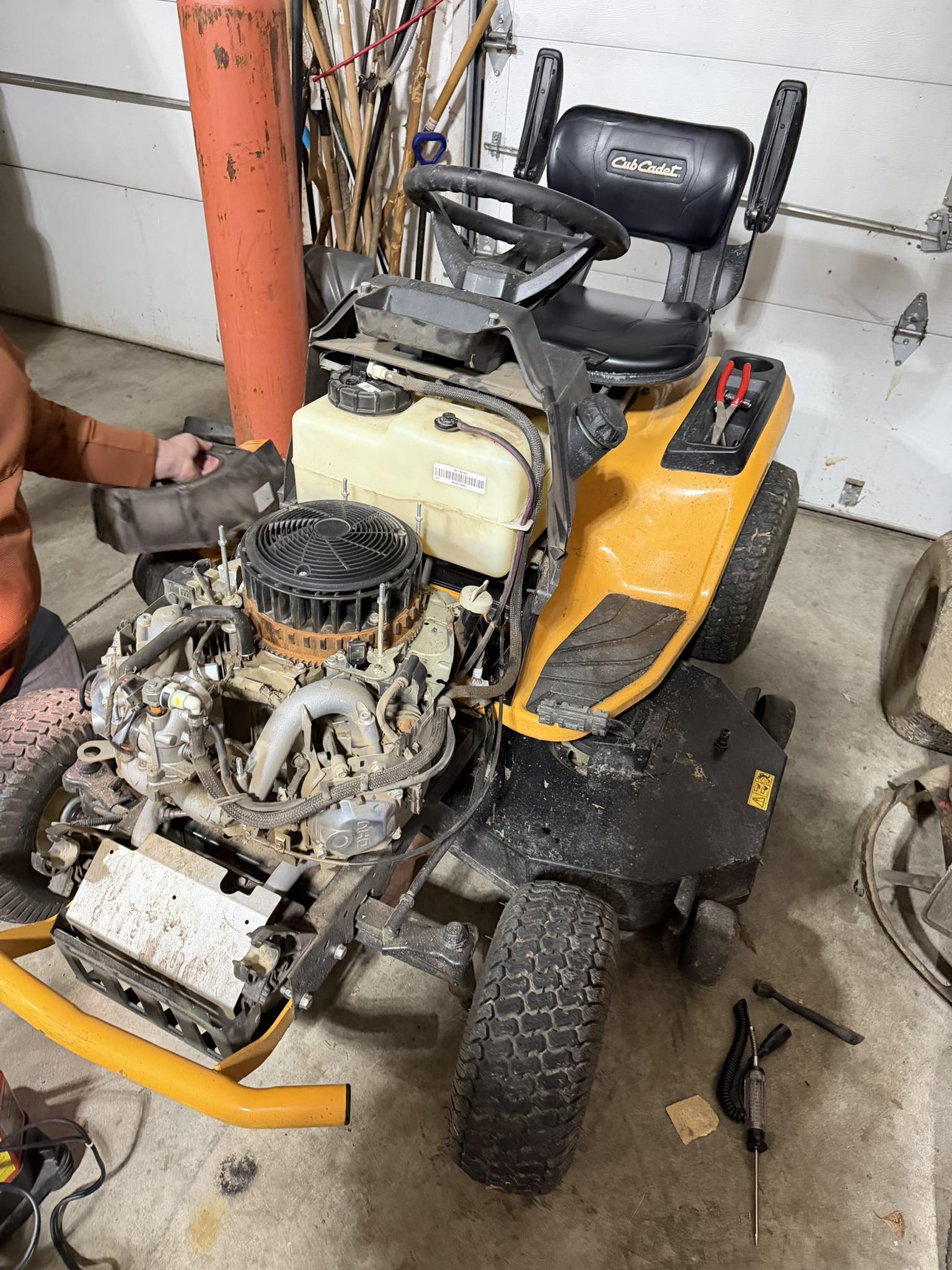 Lawnmower repairs and help | I just installed a new ecm module on this ...