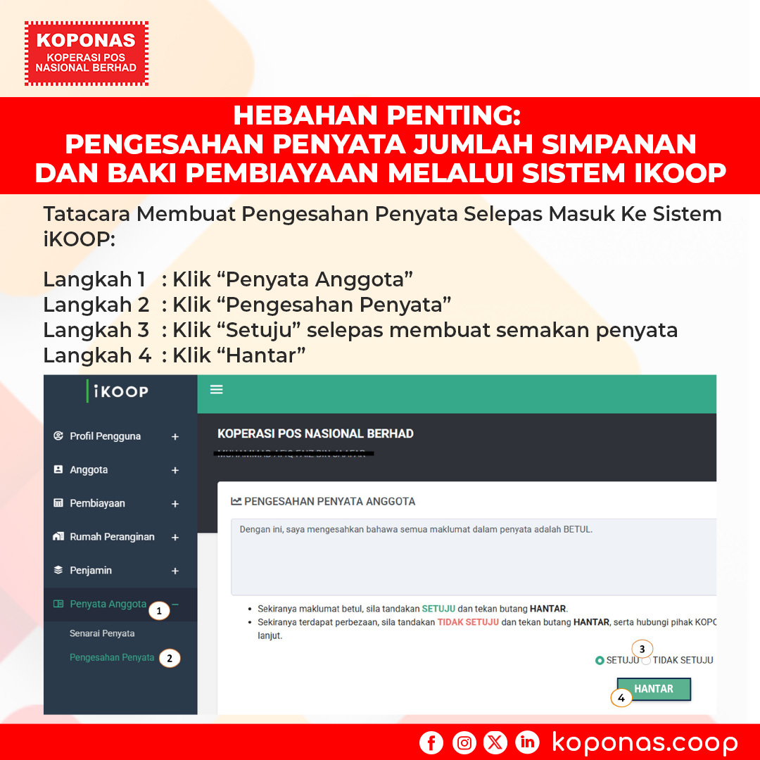 Koperasi Pos Nasional Berhad | Kuala Lumpur
