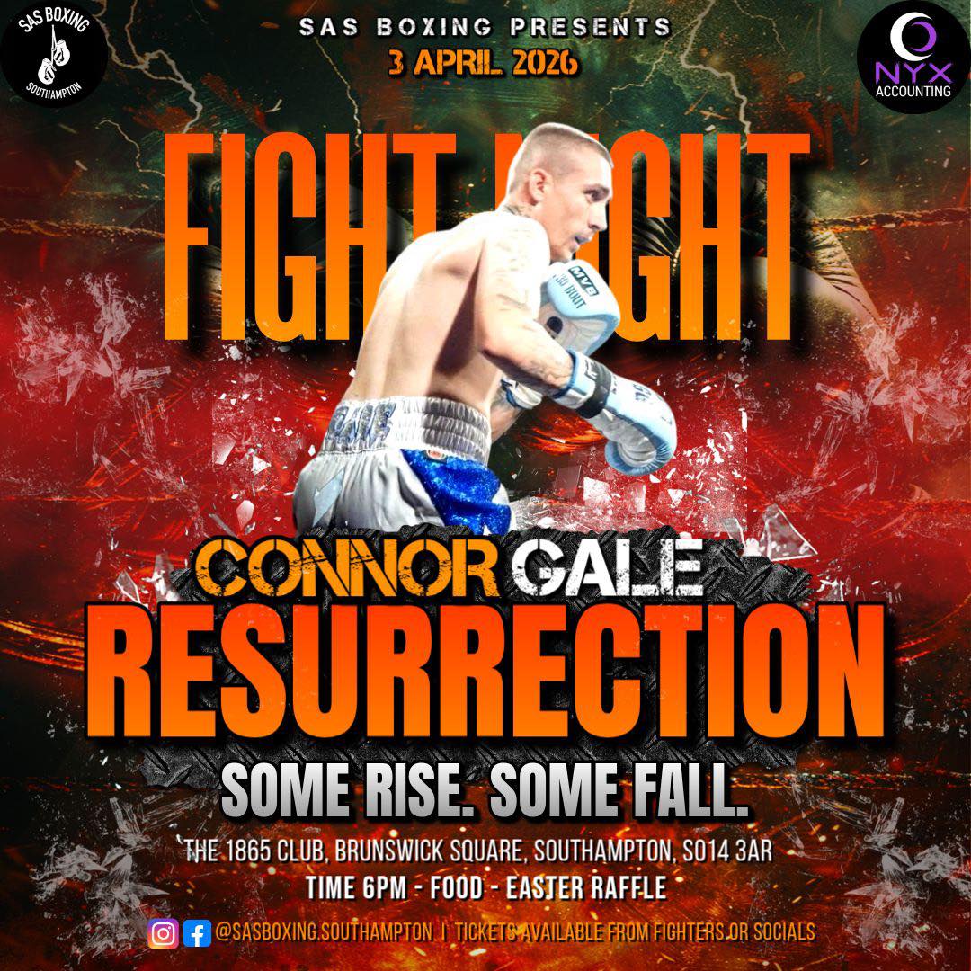 SAS Boxing - 🥊 FIGHTER ANNOUNCEMENT 🥊 CONNOR GALE RETURNS... | Facebook