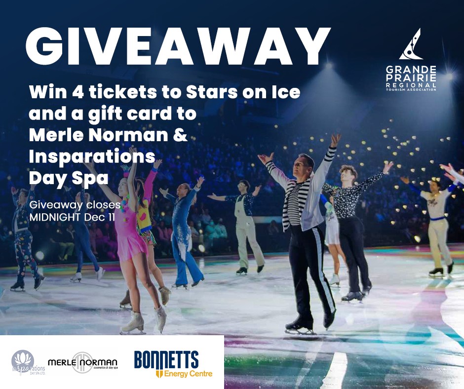 ⛸️ GIVEAWAY... - Grande Prairie Regional Tourism Association | Facebook