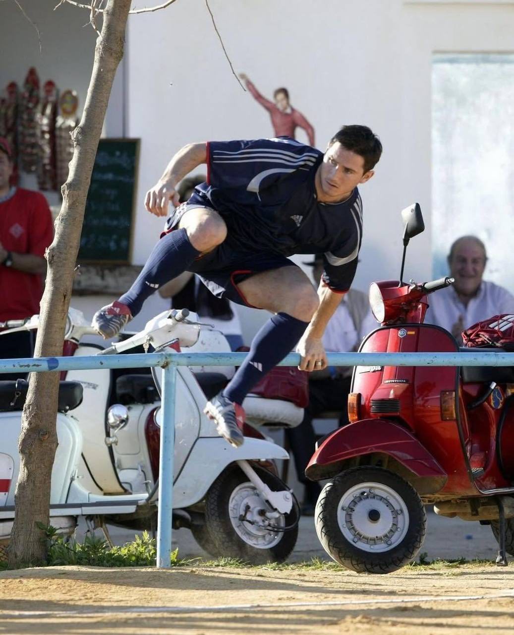 🔙📸 Photos from the advertising shoot for the UEFA Euro 2004