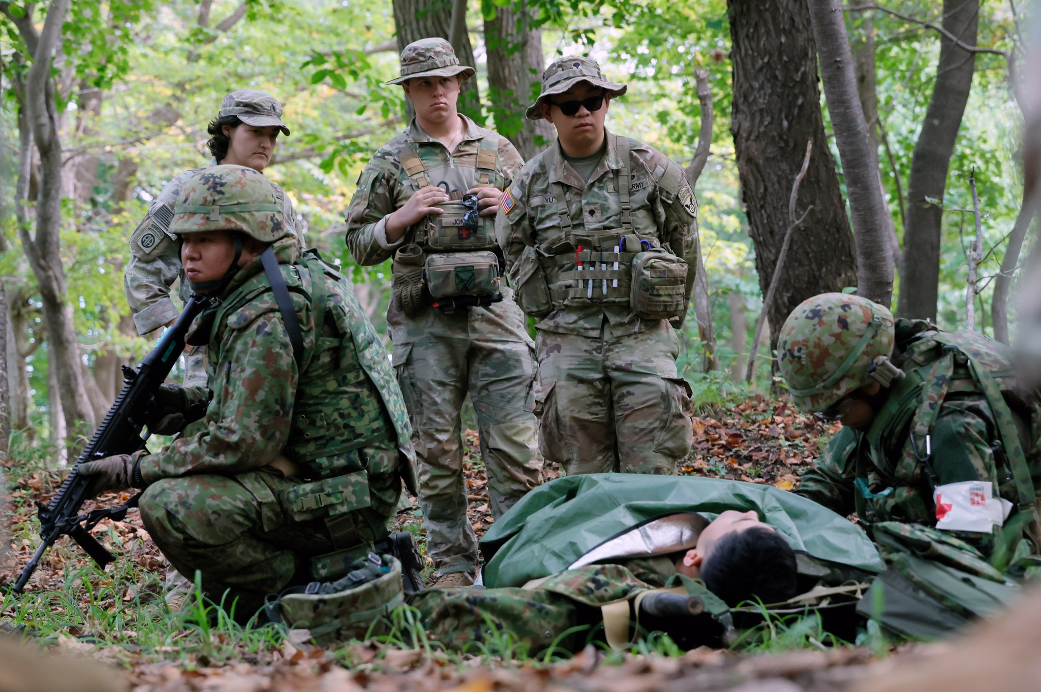 米国及び尼国における米尼陸軍との実動訓練（ガルーダ・シールド22