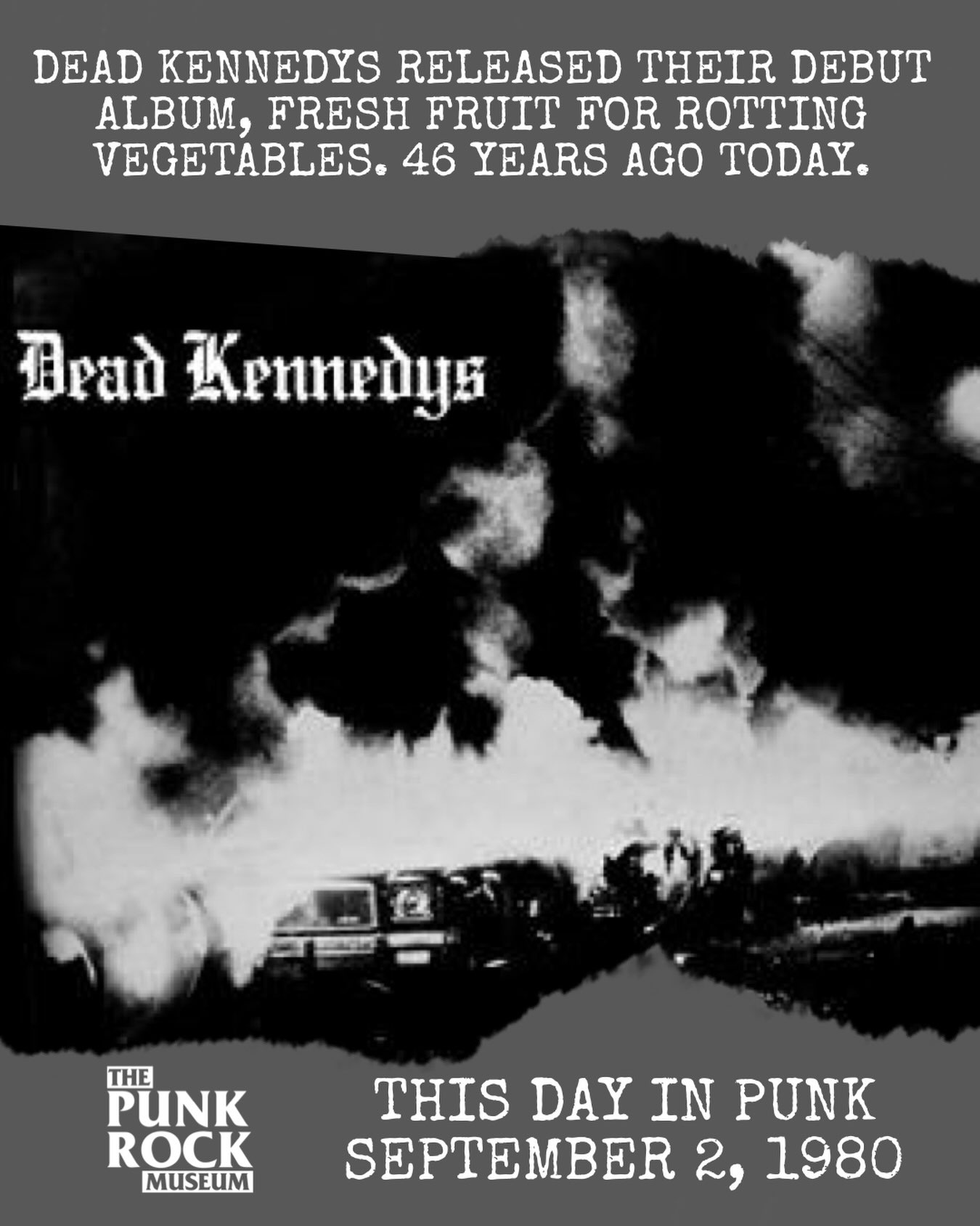 Eugene Robinson on the chaotic Dead Kennedys/SSD show