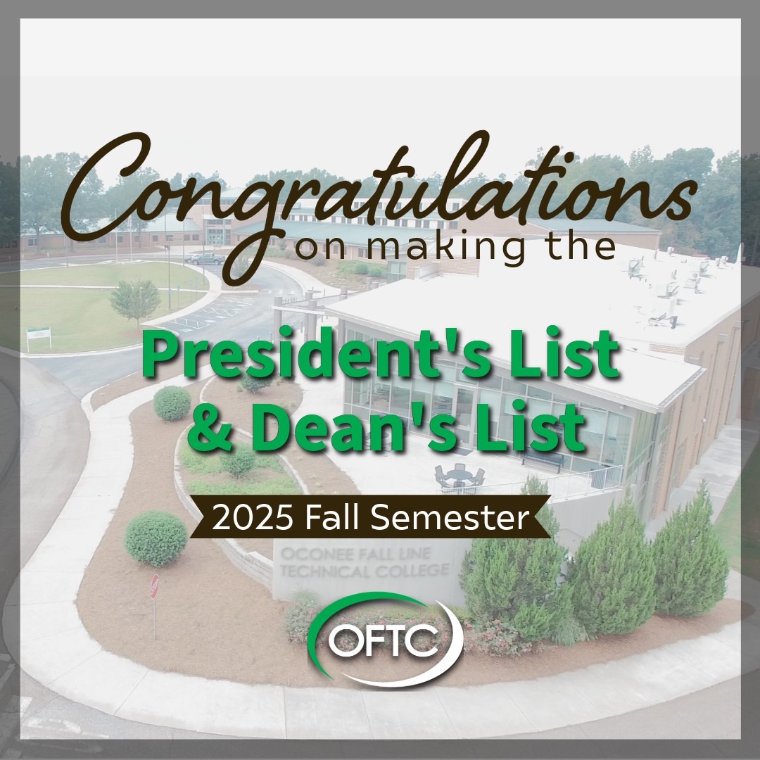 Oconee - 🎉 Congratulations to our Fall 2025 President’s & Dean’s List ...