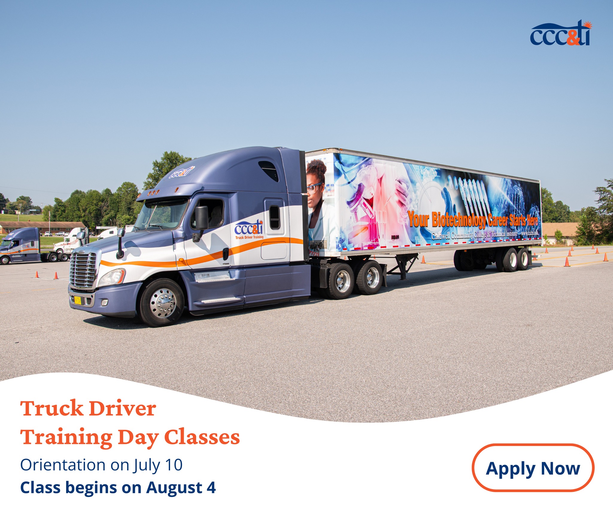 Caldwell - Your transportation career starts here! 🚛 CCC&TI’s Truck ...