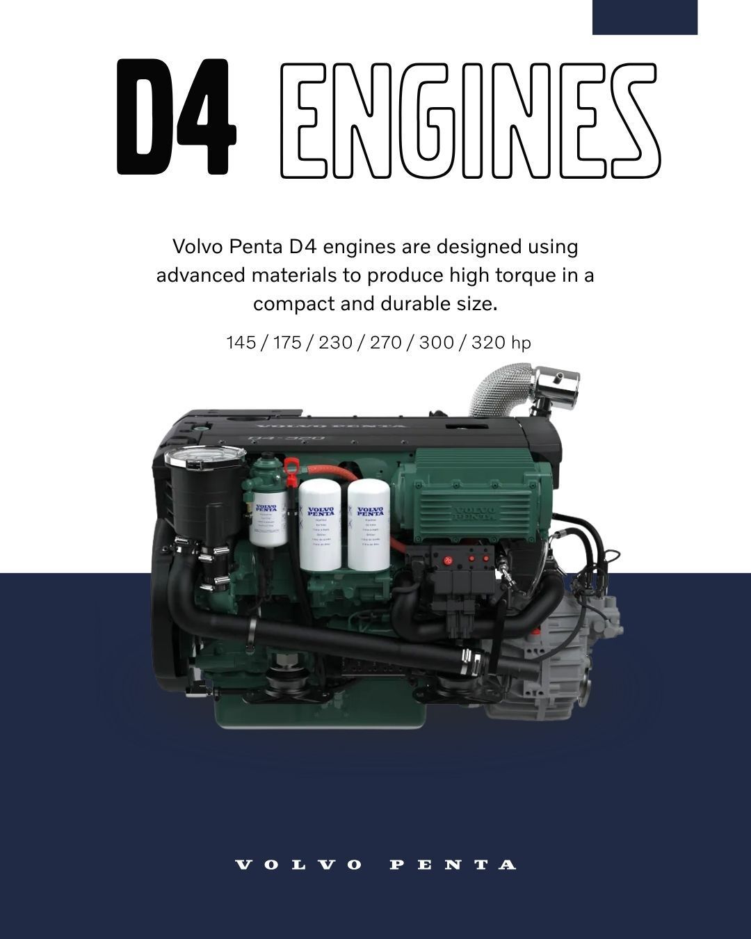 POD - Volvo Penta D4 engines, high torque in a compact and durable ...