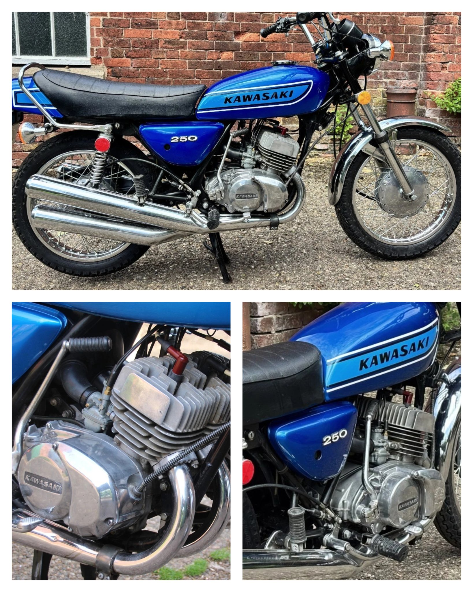 The S1 250 two stroke triple was a snappy machine in its day!
