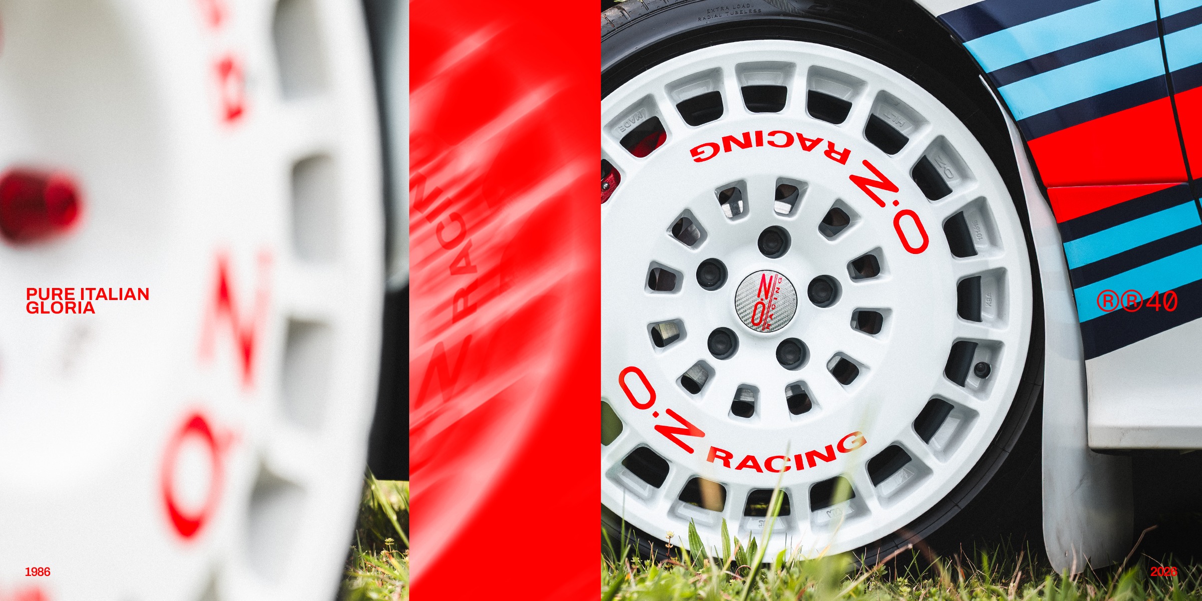Set of OZ Racing rims 3 pieces for Ferrari F348 - F355 – Inside 