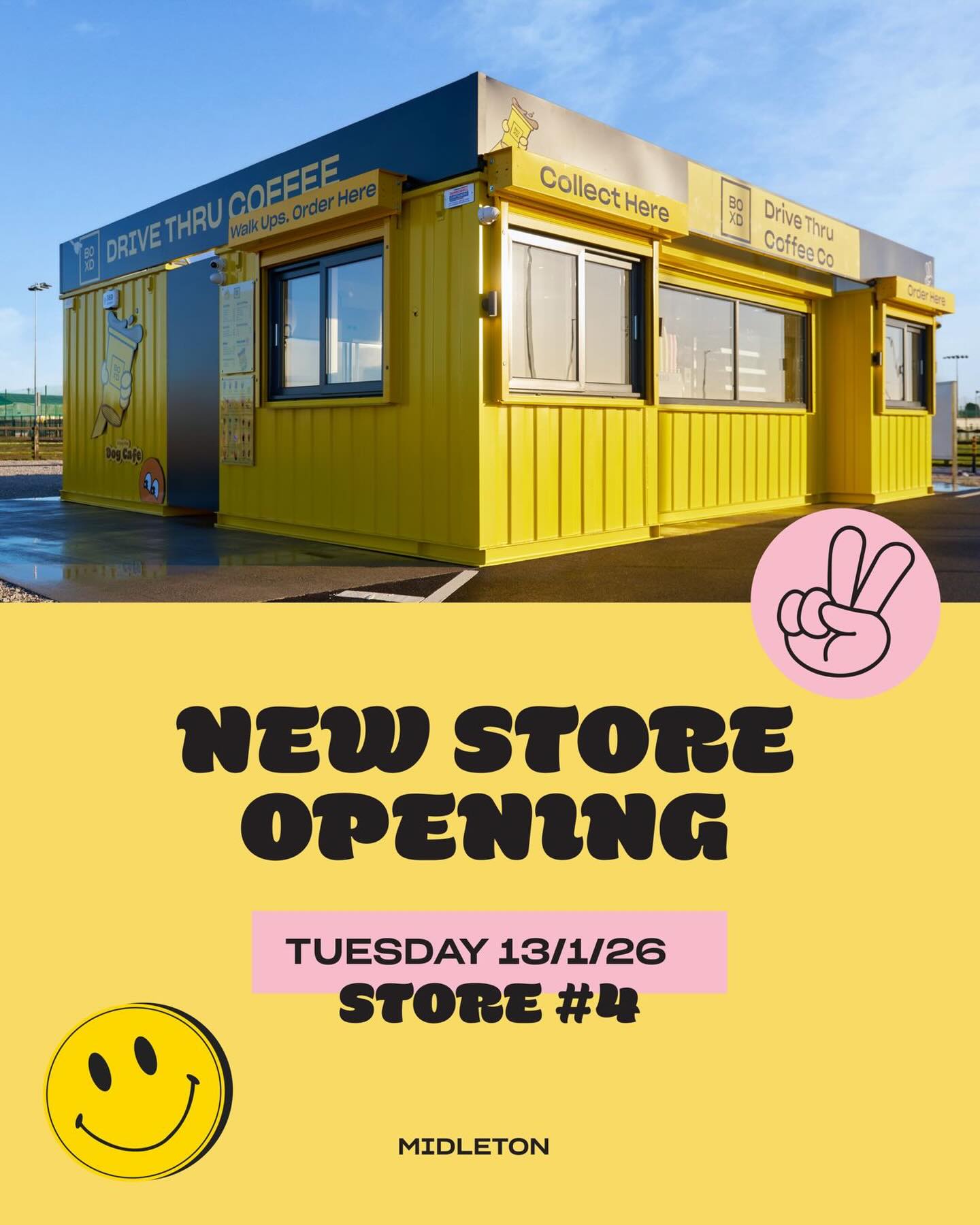 🚨 Midleton has arrived 🚨 What a... - BOXD Drive Thru Coffee | Facebook