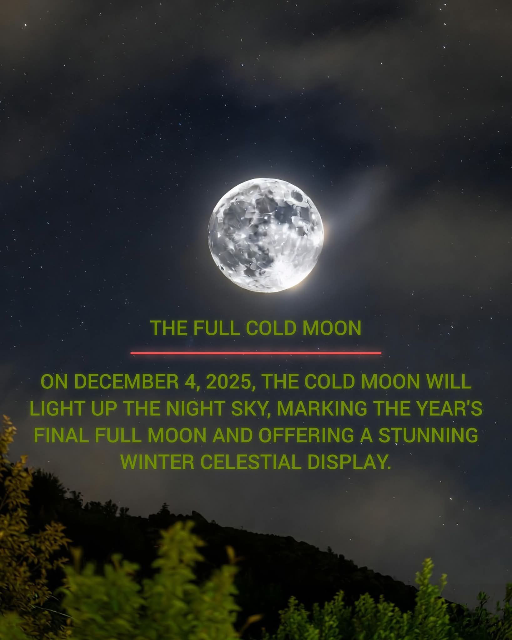 The Pagan - The Cold Moon — December 4, 2025 On December 4, the sky ...