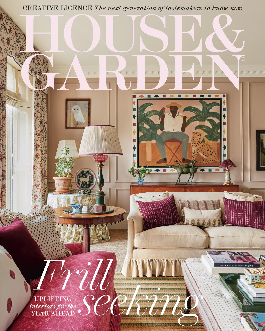 House - Out this week, our February issue looks ahead with fresh, frill ...
