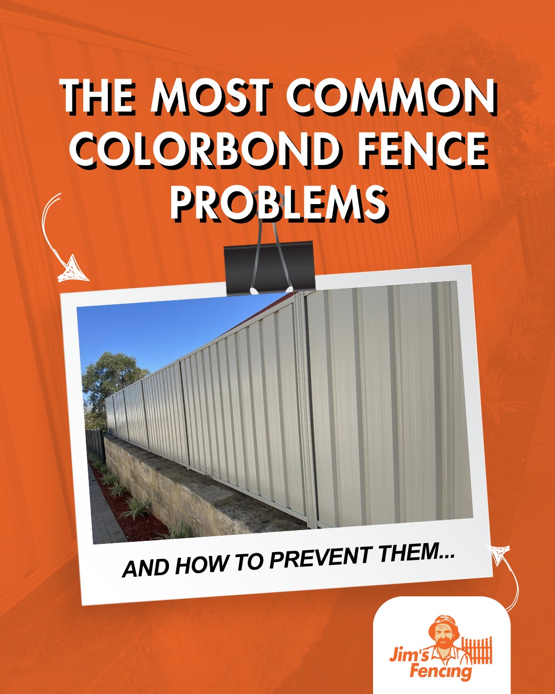 Jim's - Protect Your Colorbond Fence Before Damage Sets In What starts ...