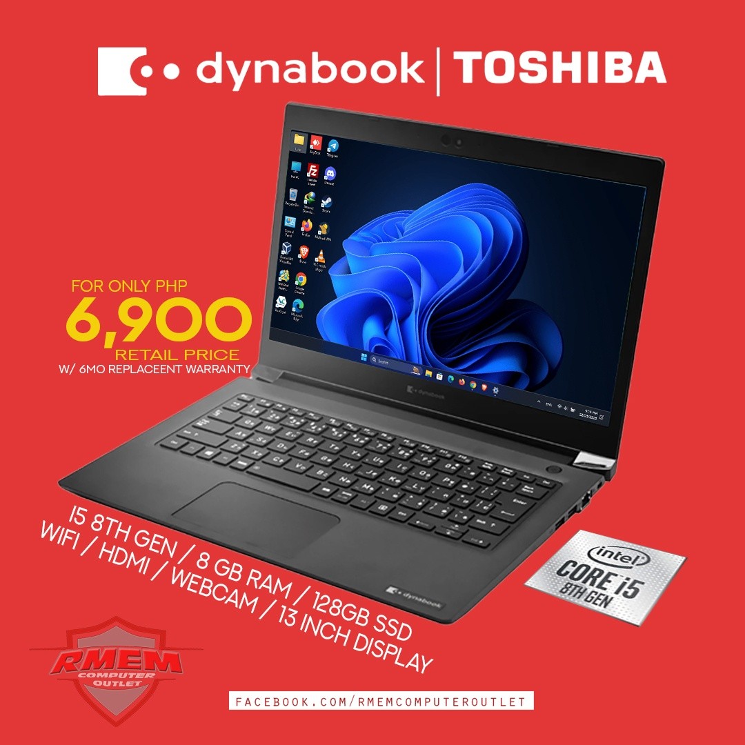 Toshiba Dynabook G83/FS Laptop Specs: Intel i5 10th Gen Processor